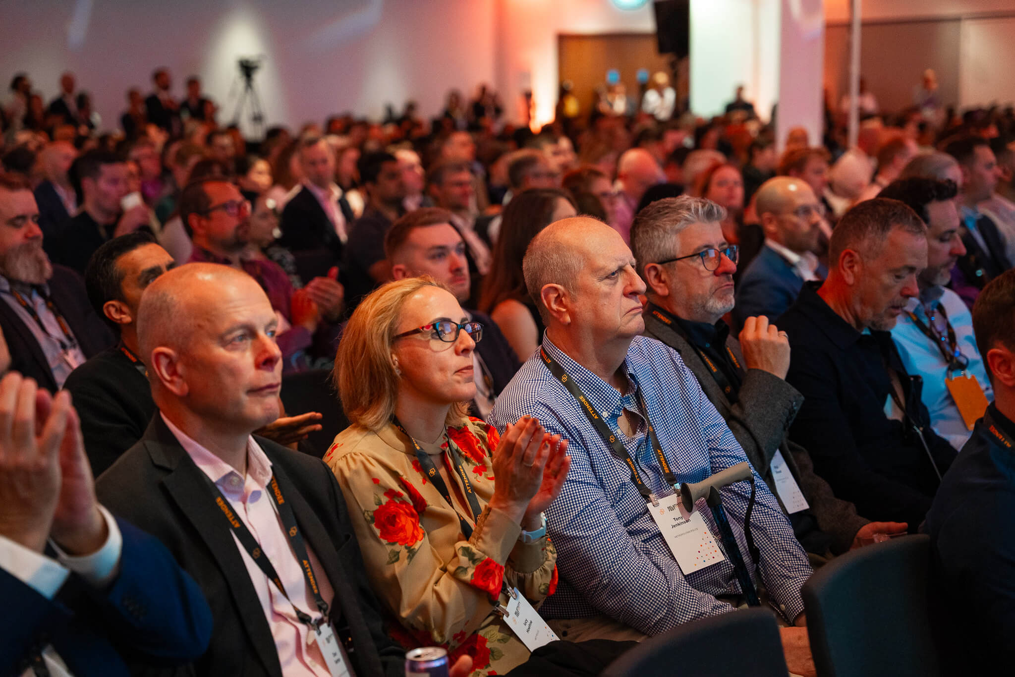 Relativity Fest London attendees during Keynote