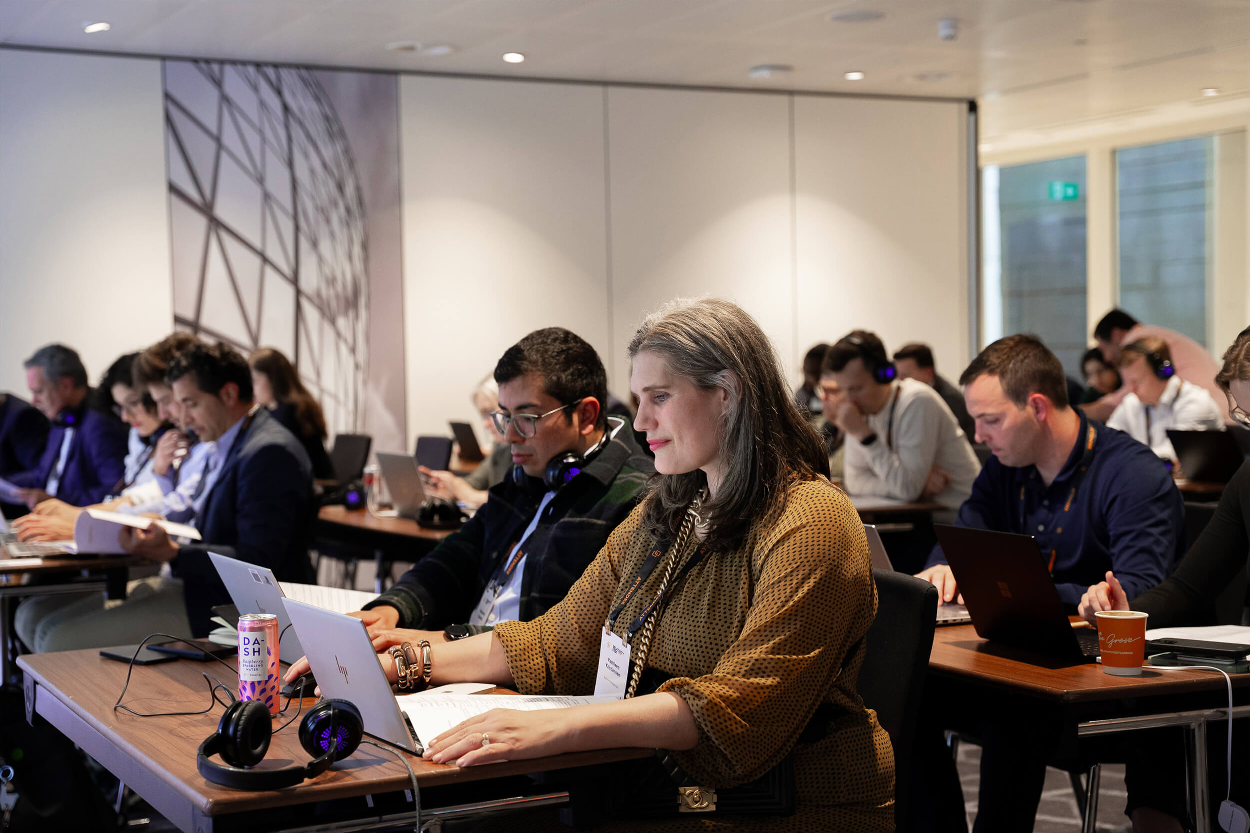 Relativity Fest London attendees during session